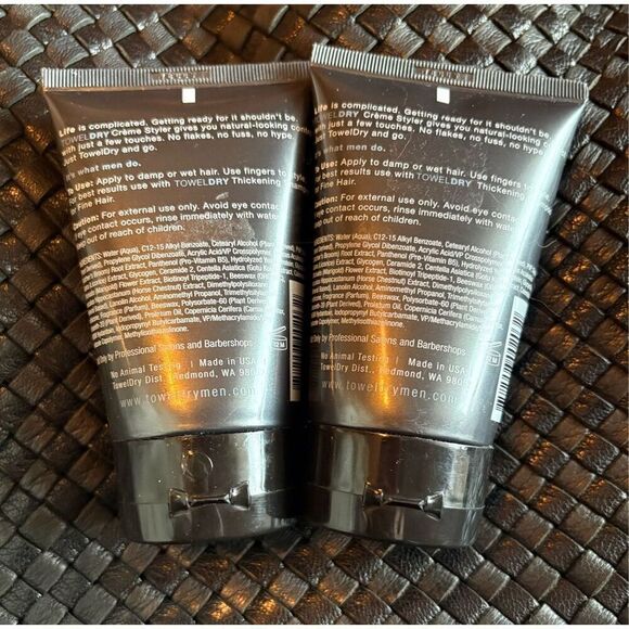TOWEL DRY - NWT Lot of 2 Natural Hold Creme Styler (Fine Hair). 2X 4 oz Each - Picture 11 of 13